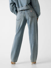 Barrel fit jeans