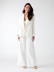 Marciano linen-blend pants