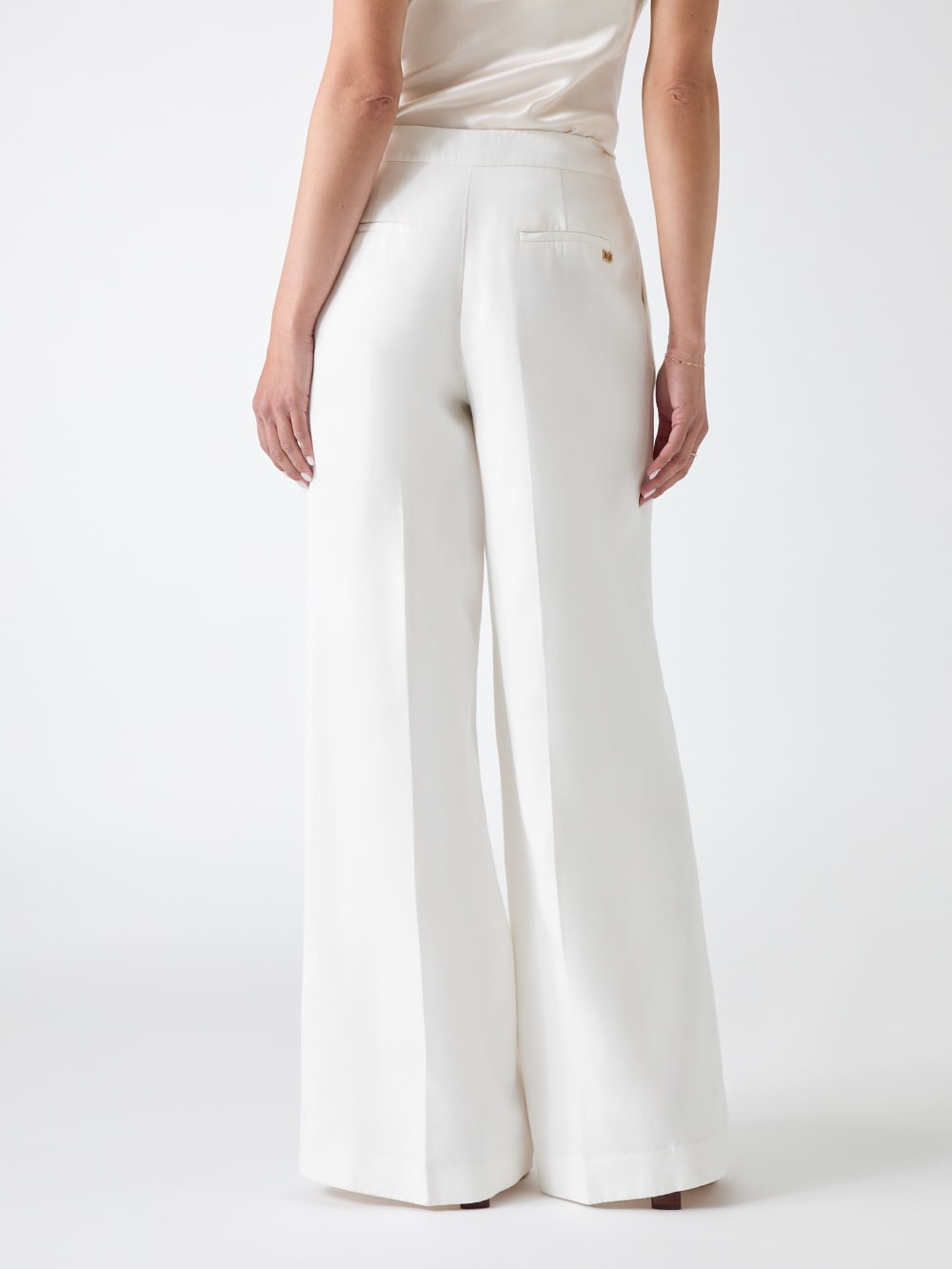 Marciano linen-blend pants