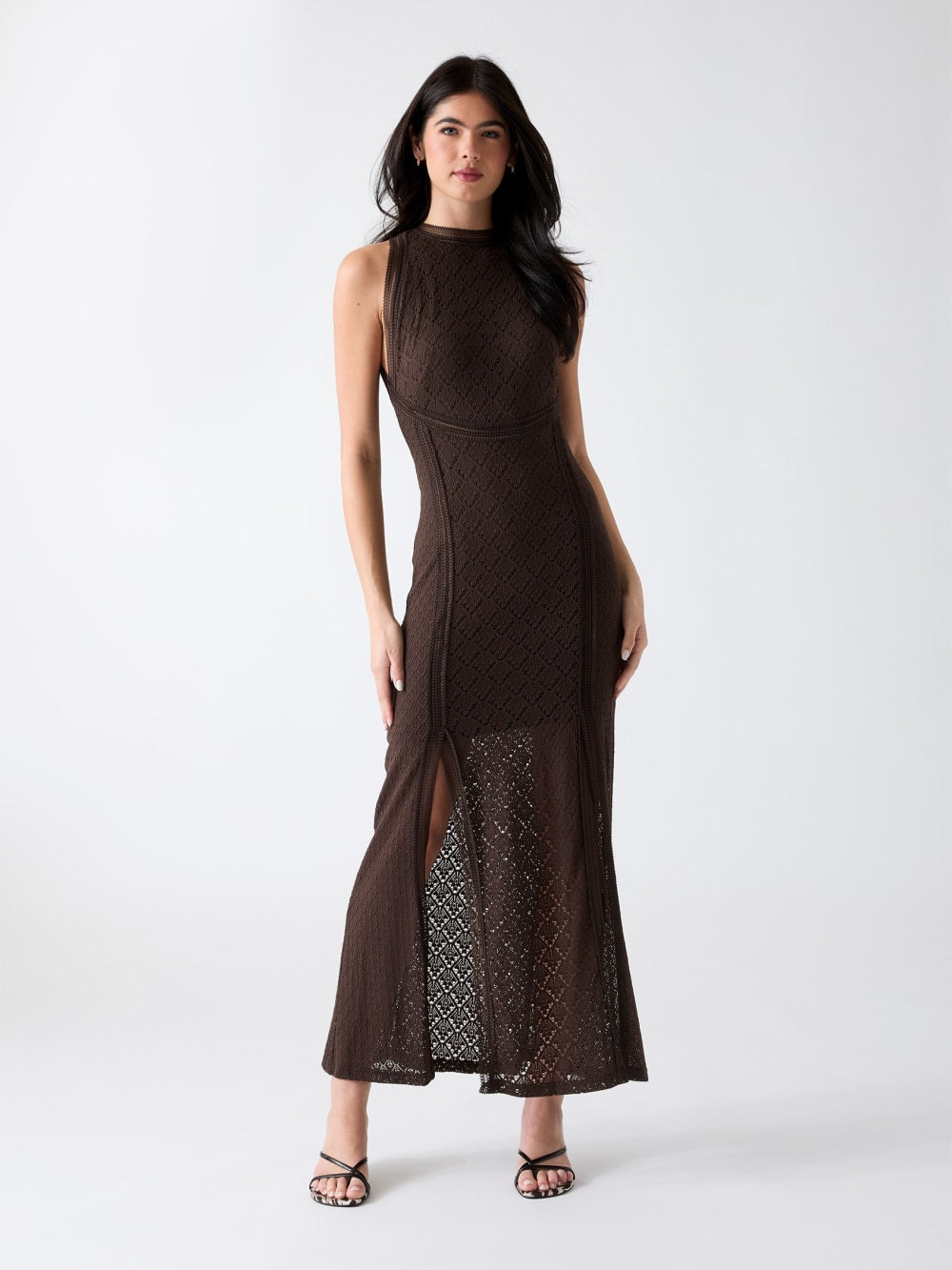 Knitted long dress
