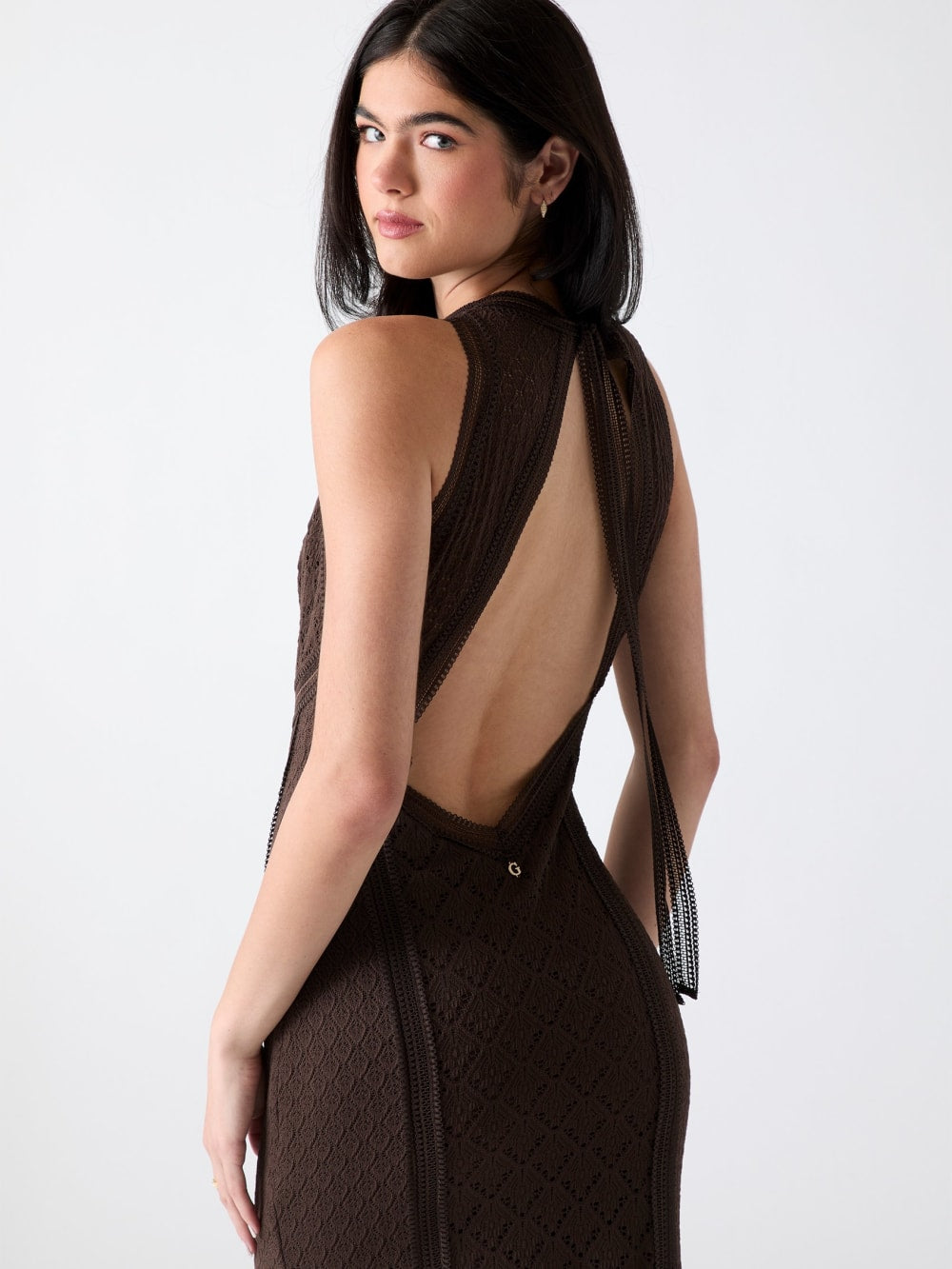Knitted long dress