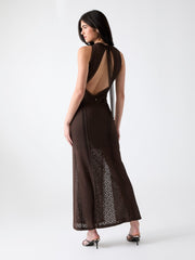 Knitted long dress