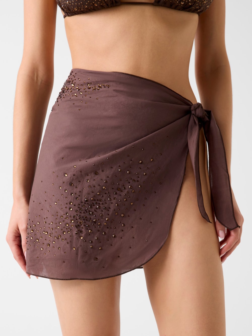 Ivy Rhinestone Mini Pareo