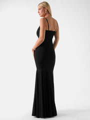 Marciano strapless mesh dress