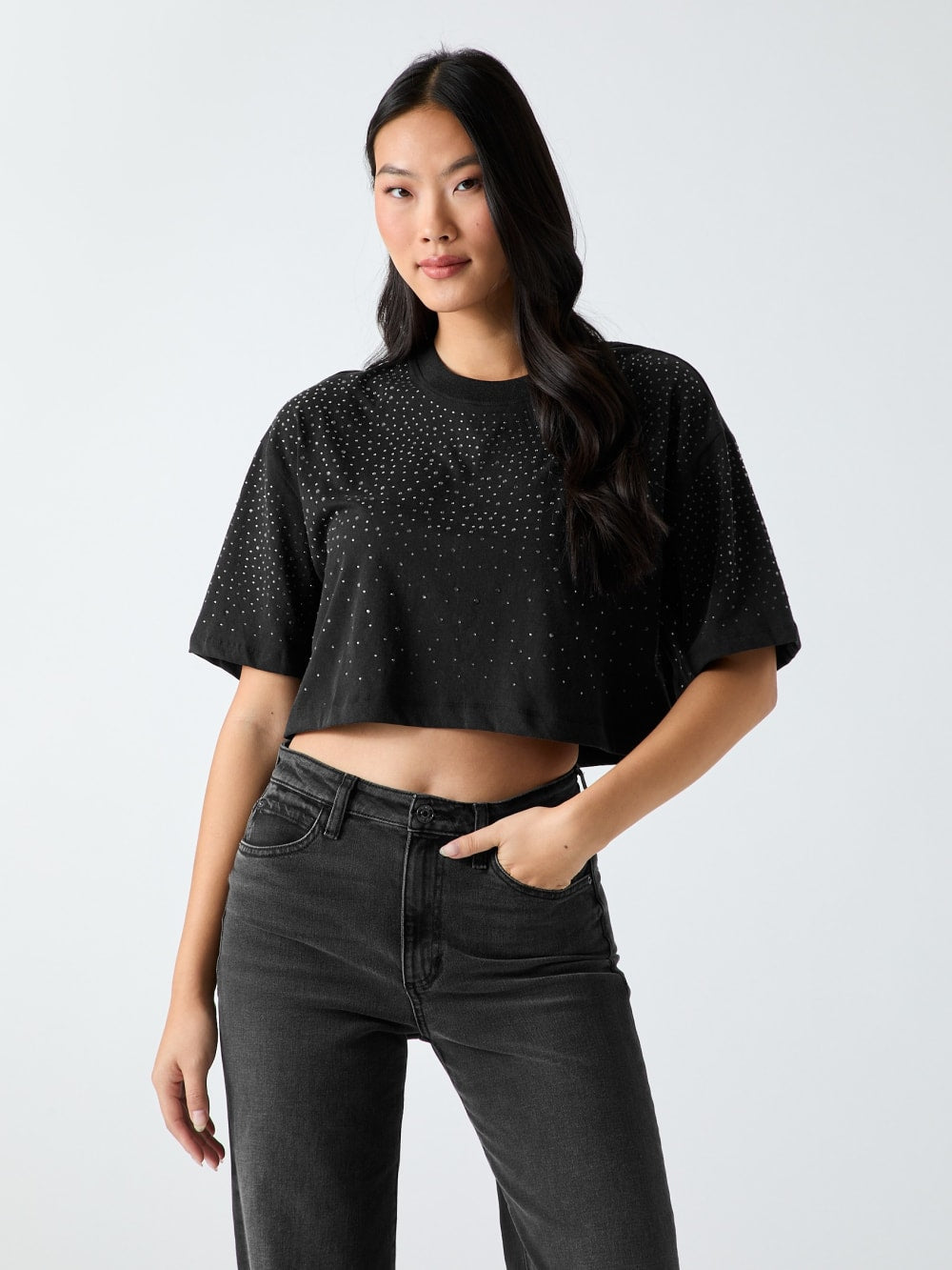 Rhinestones t-shirt