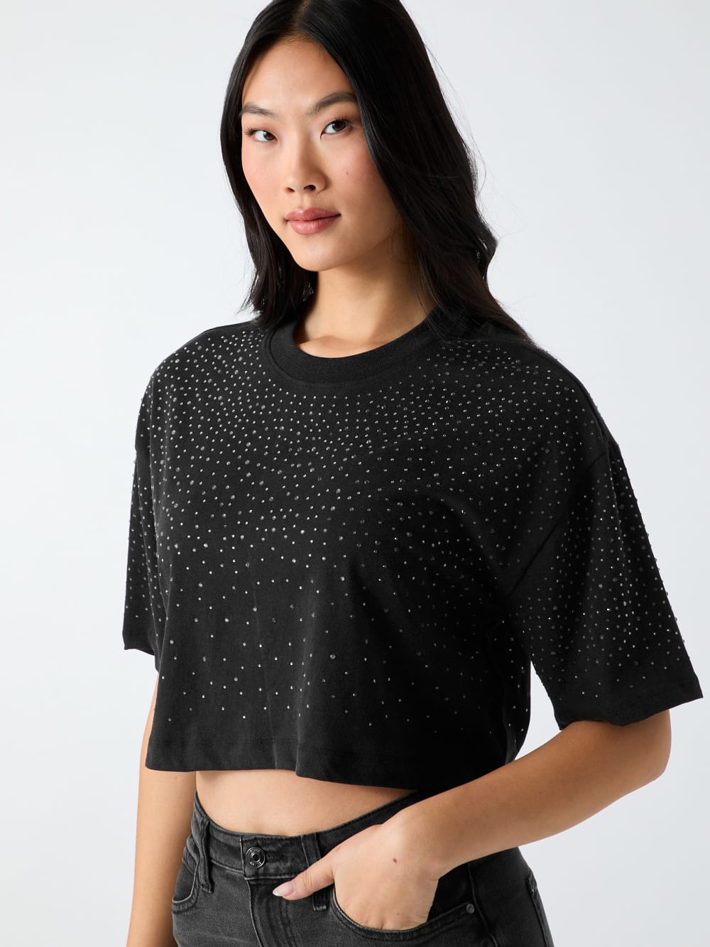 Rhinestones t-shirt