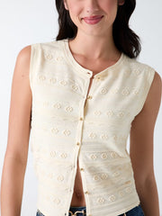 Knitted vest