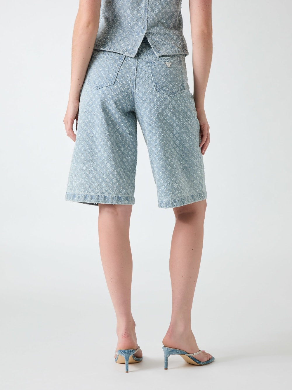 Denim bermuda