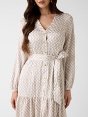 Marciano logo long dress