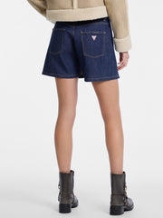 Denim Wrap Skort