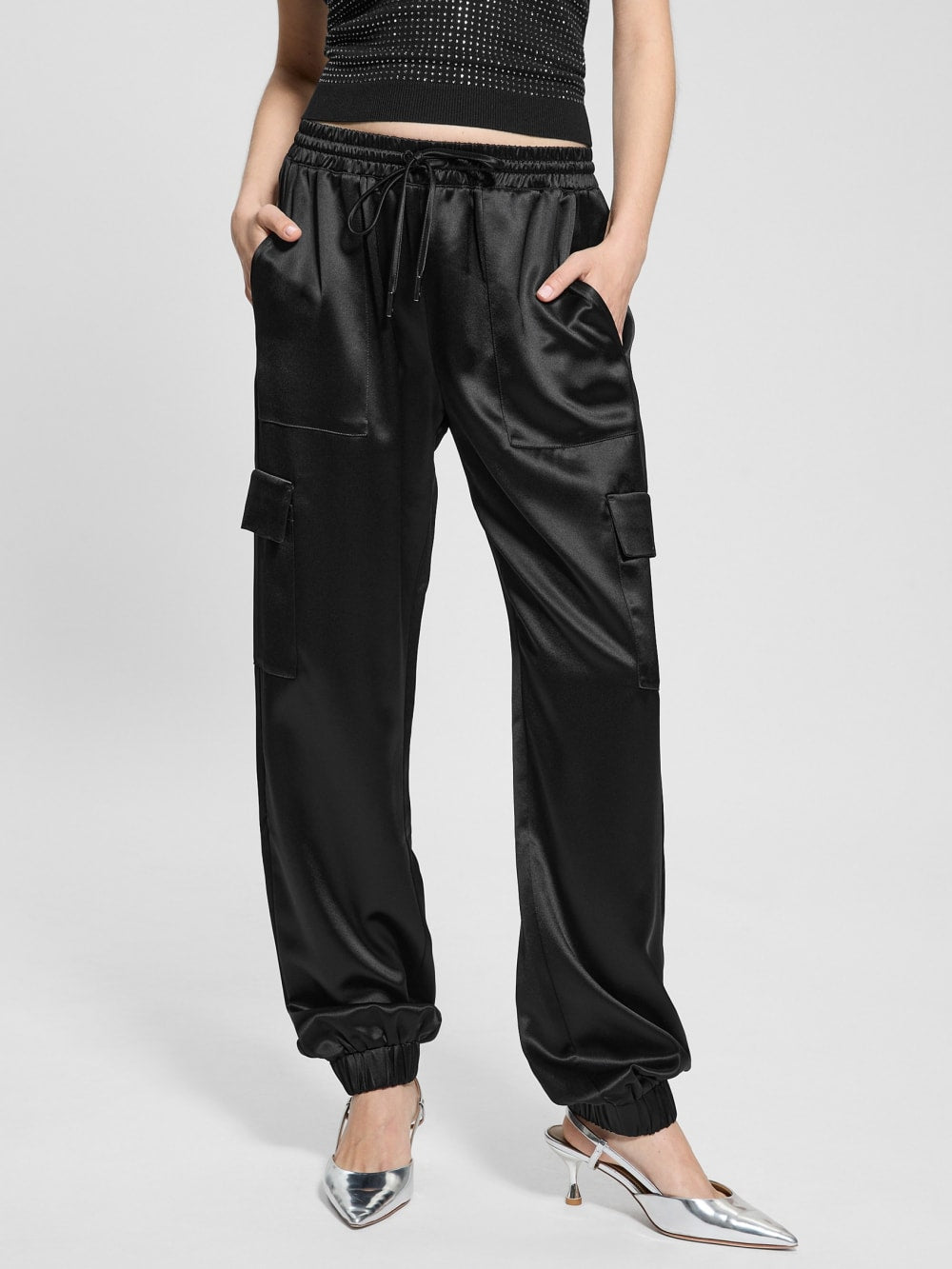 Slim fit cargo joggers