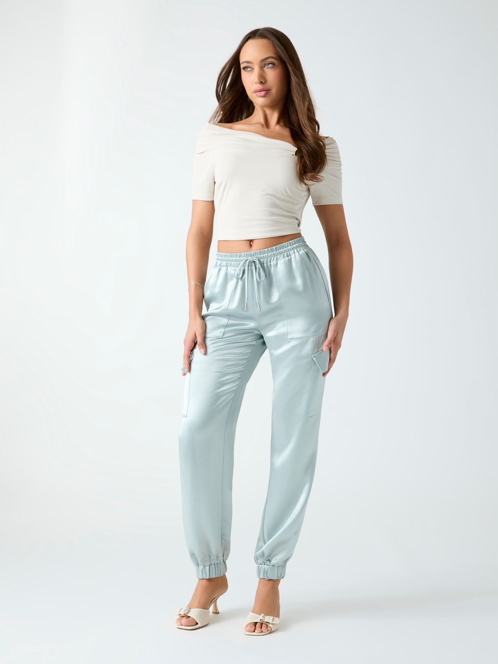 Slim fit cargo joggers