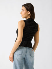 Rhinestones tank top