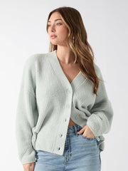 V neck sweater cardigan