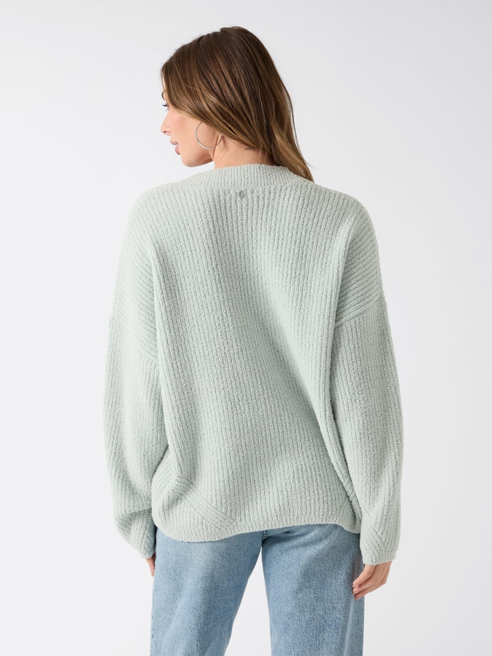 V neck sweater cardigan