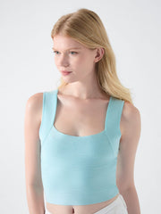 Viscose-blend top