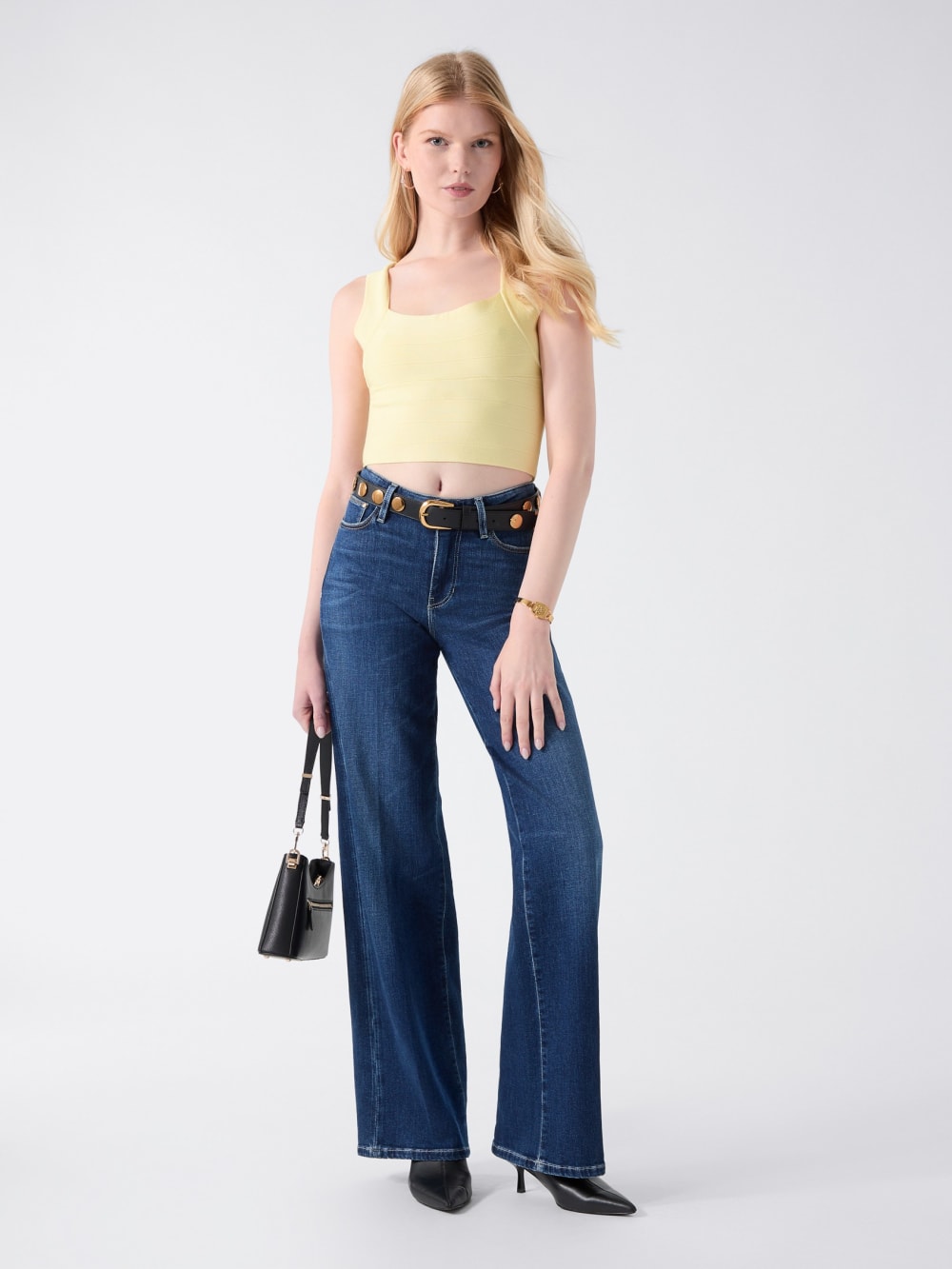 Viscose-blend top
