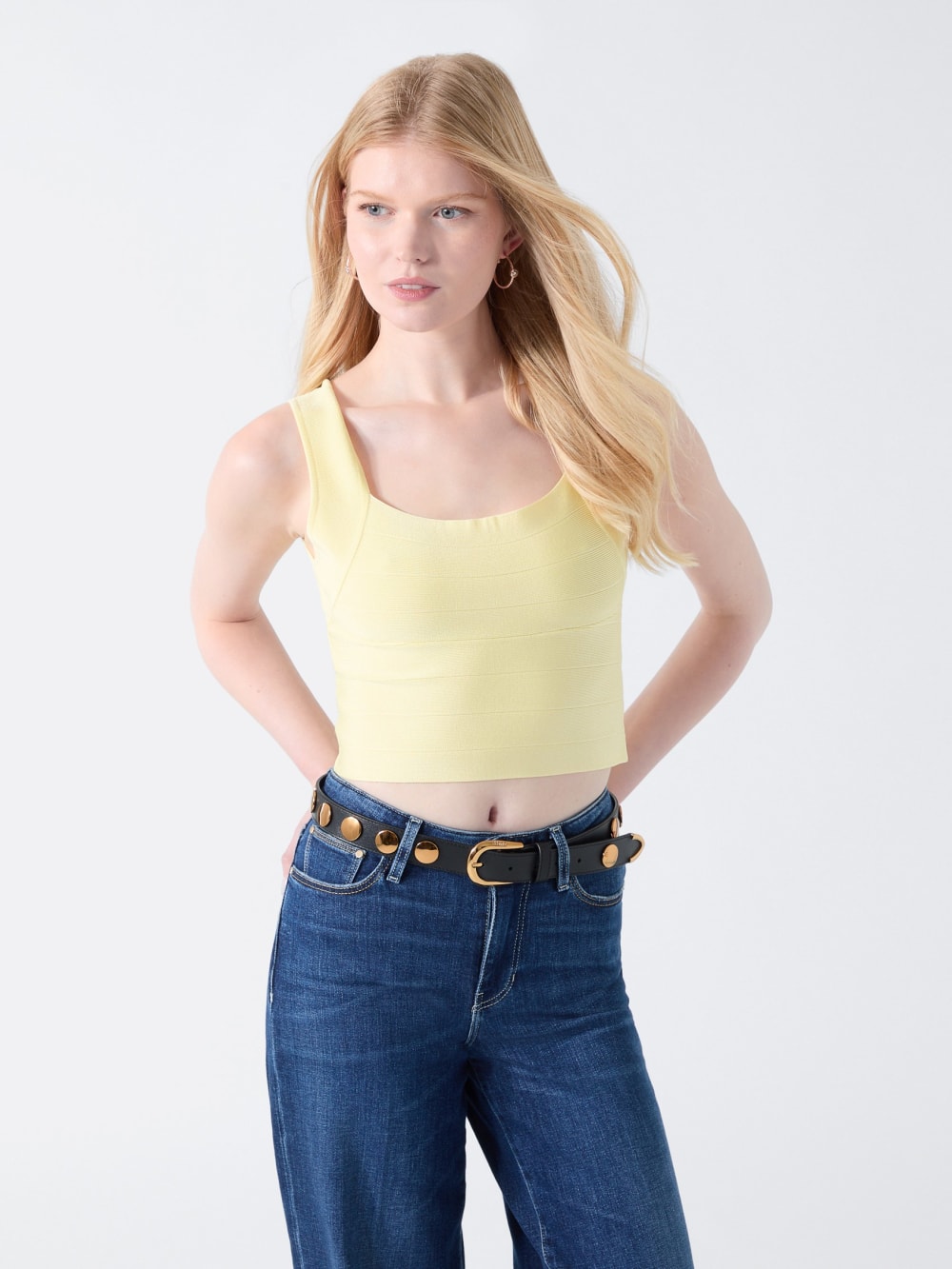 Viscose-blend top