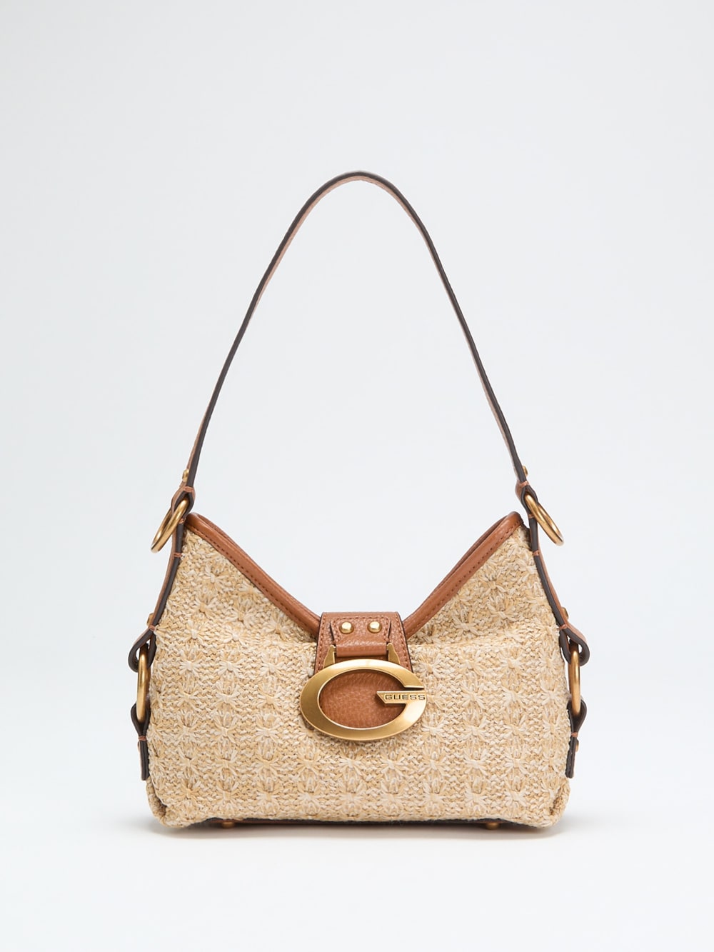 Camden Straw Mini Shoulder Bag