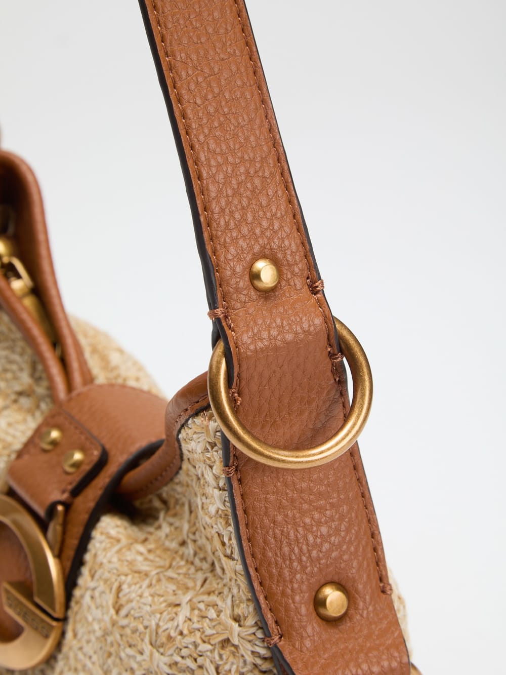 Camden Straw Mini Shoulder Bag