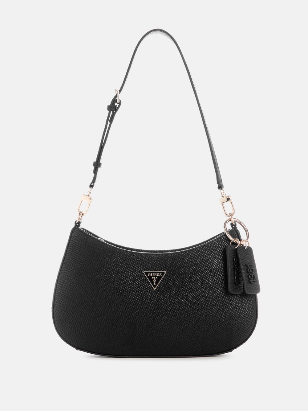 Noelle saffiano shoulder bag