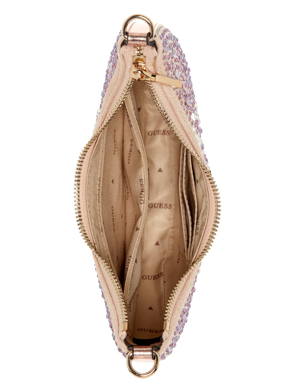Tasmin Rhinestones Hobo Bag