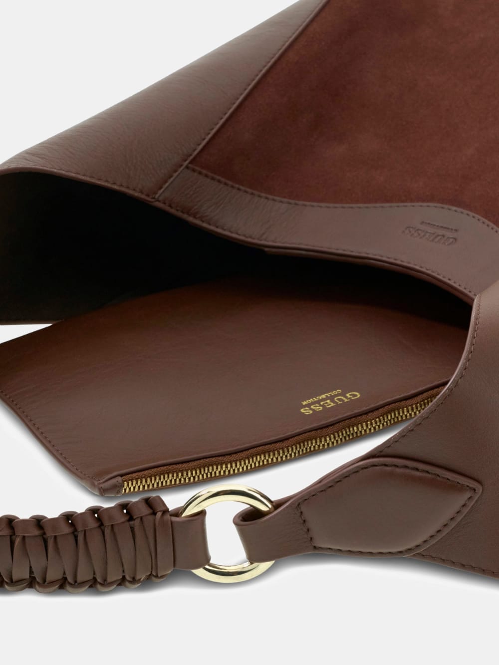 Nina genuine leather hobo bag