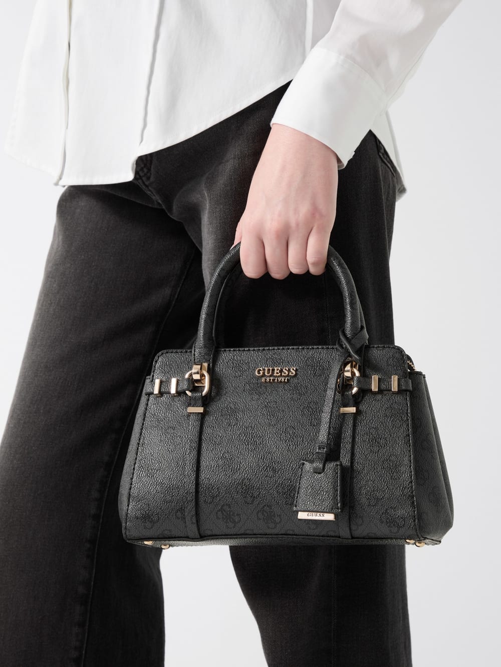 Leona Logo Handbag