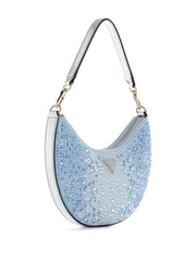 Tasmin Rhinestones Hobo Bag
