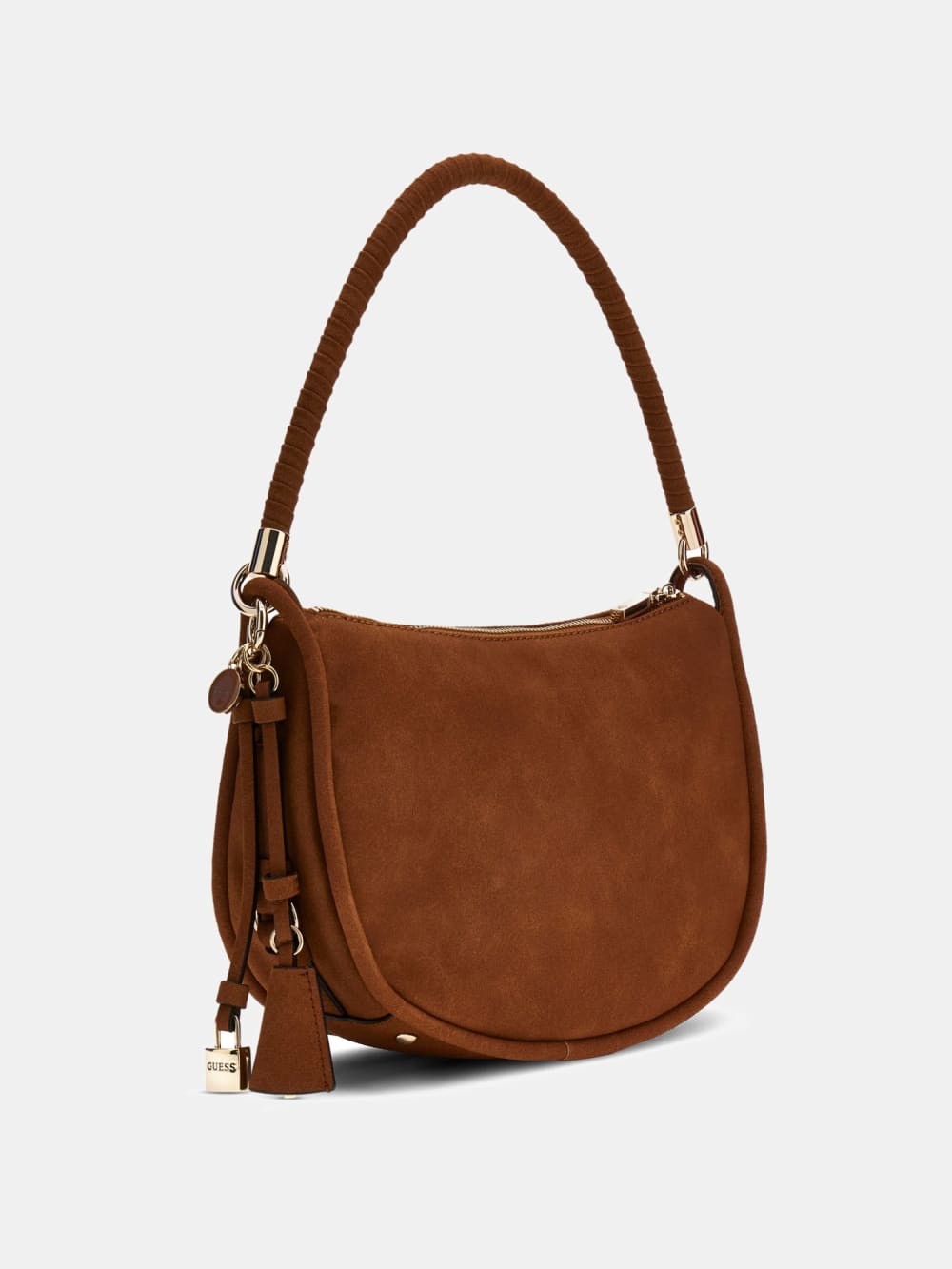 Danya Suede Shoulder  Bag