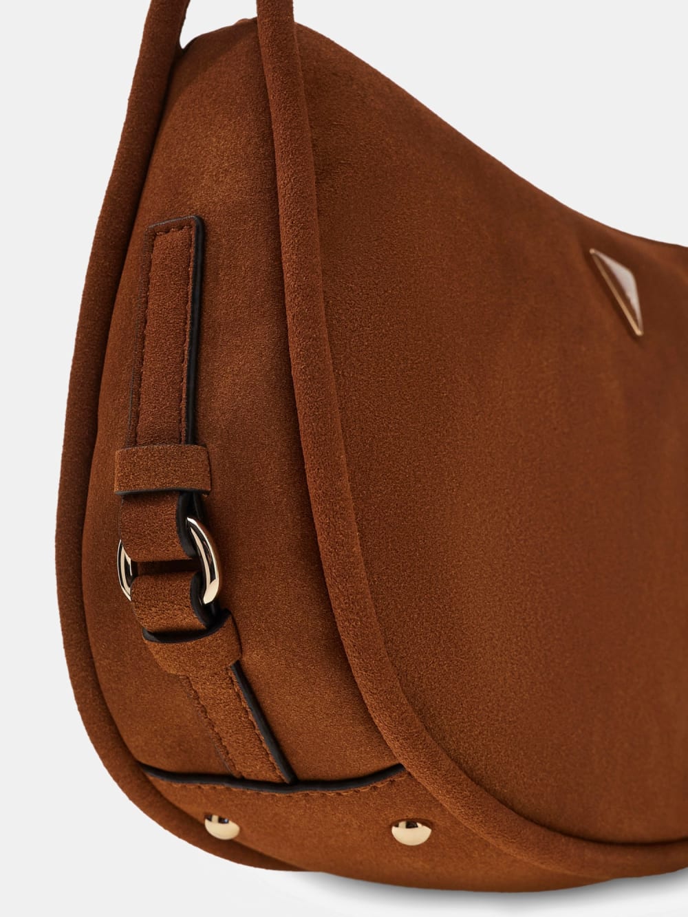 Danya Suede Shoulder  Bag