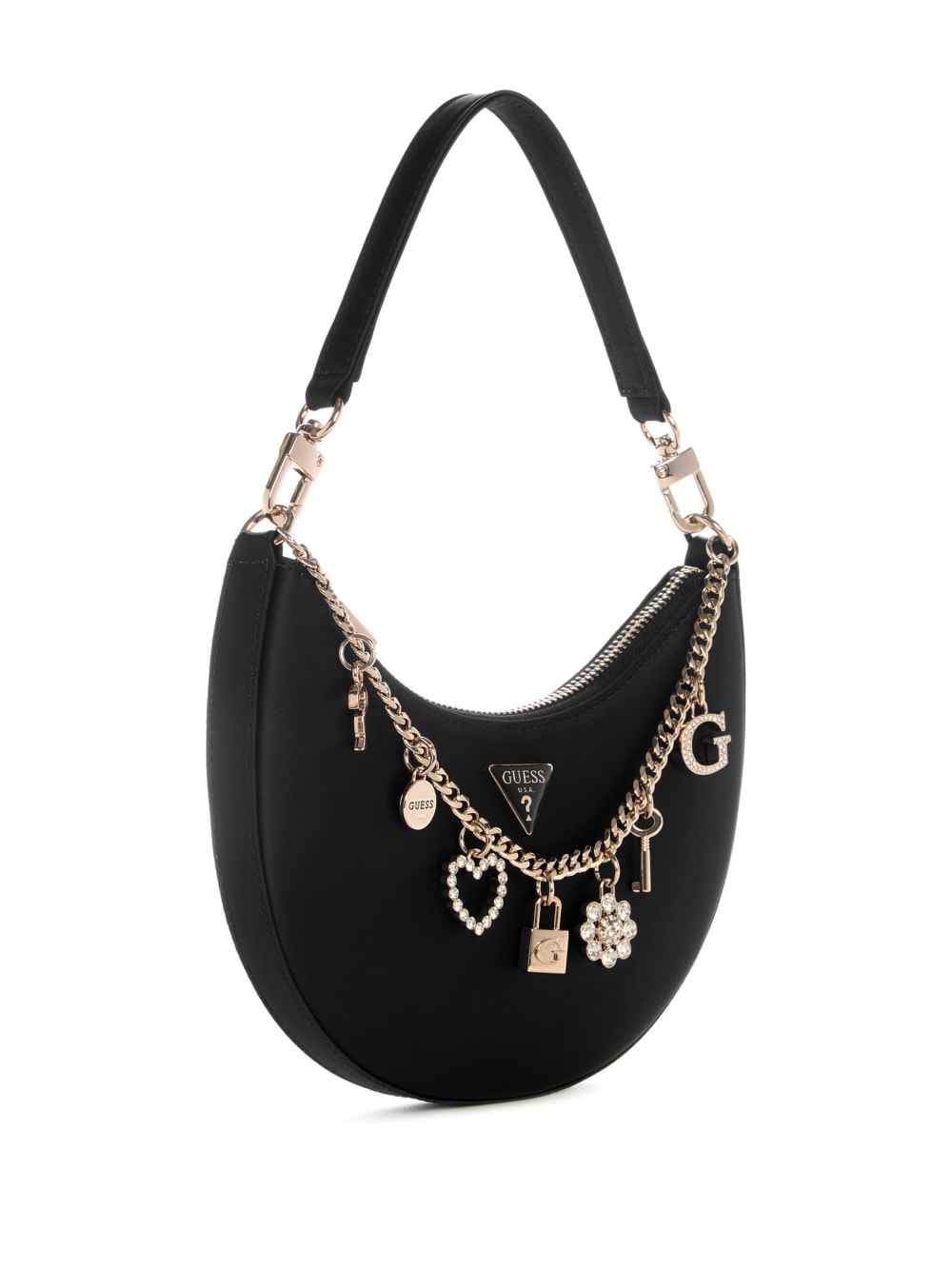 Tasmin Charm Appliqu  Hobo Bag