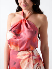 Marciano printed halter top