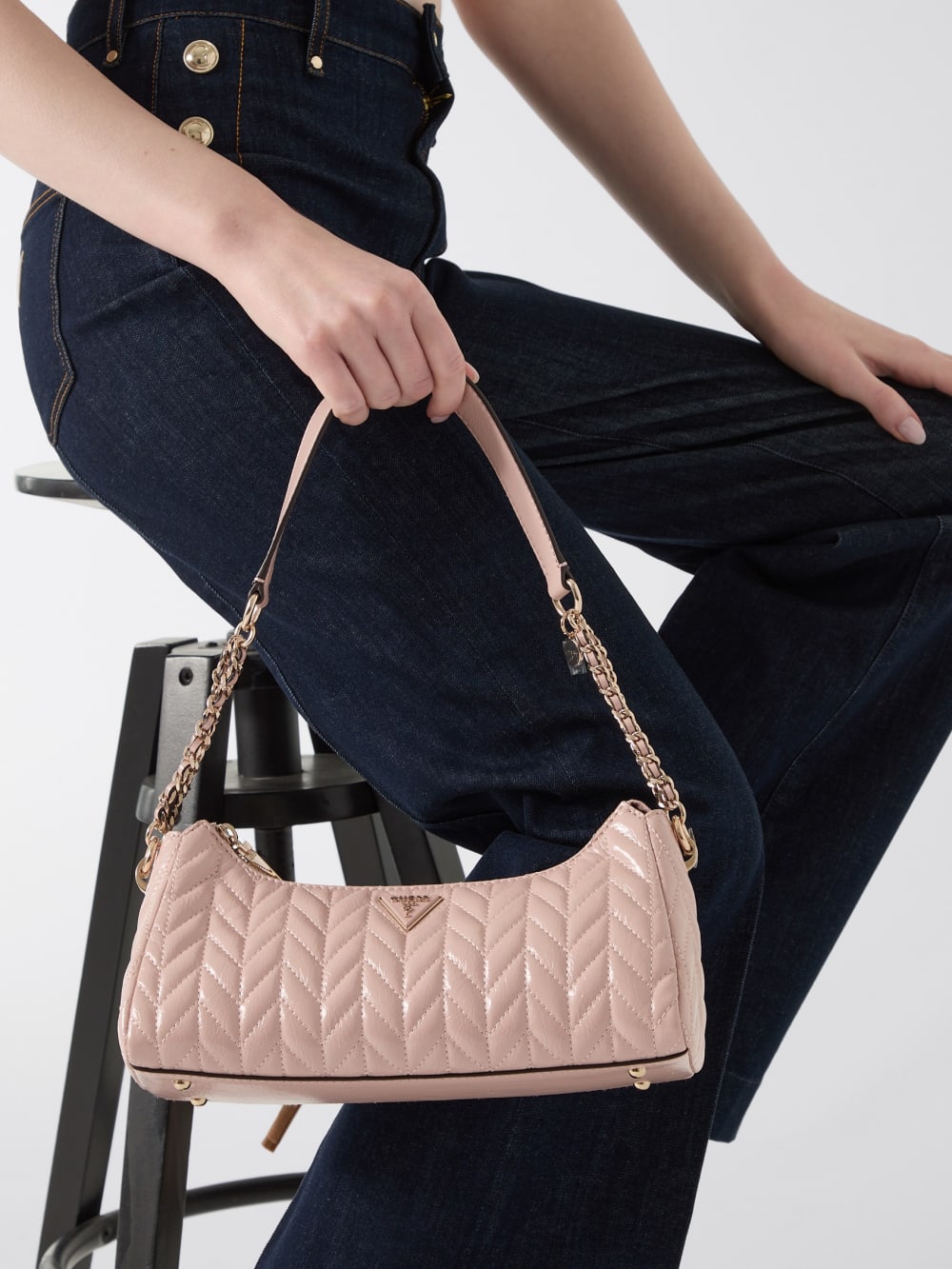 Cheryl Quilted Shoulder  Bag