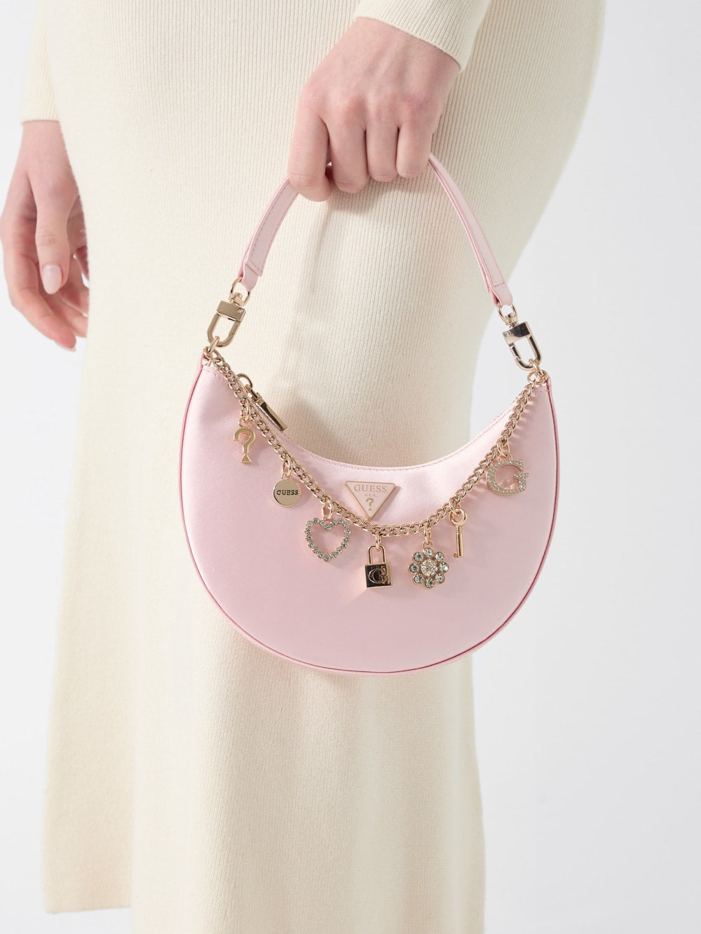 Tasmin Charm Appliqu  Hobo Bag