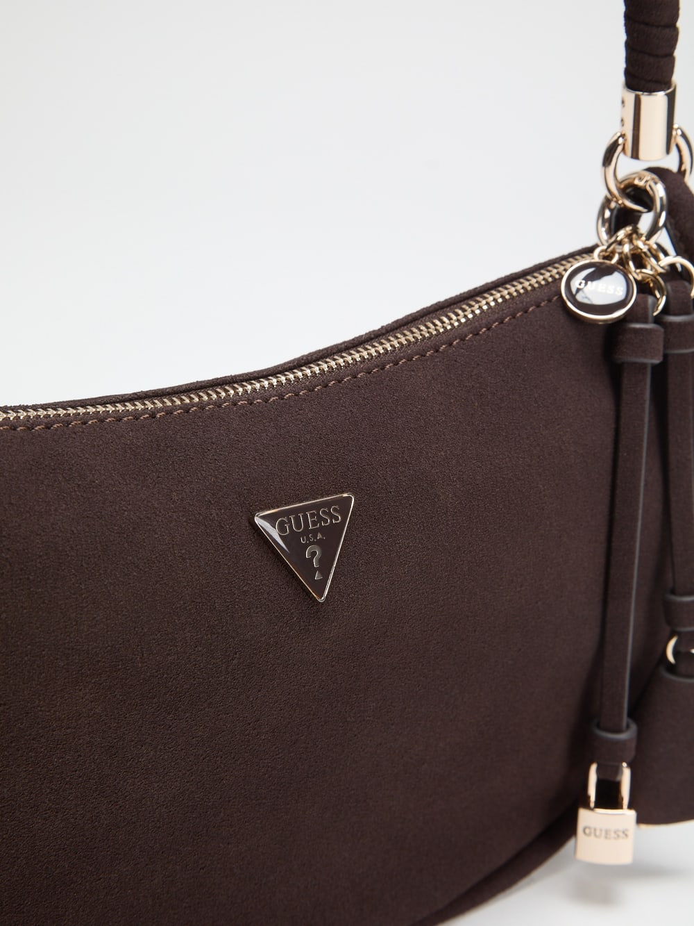 Danya Suede Shoulder  Bag
