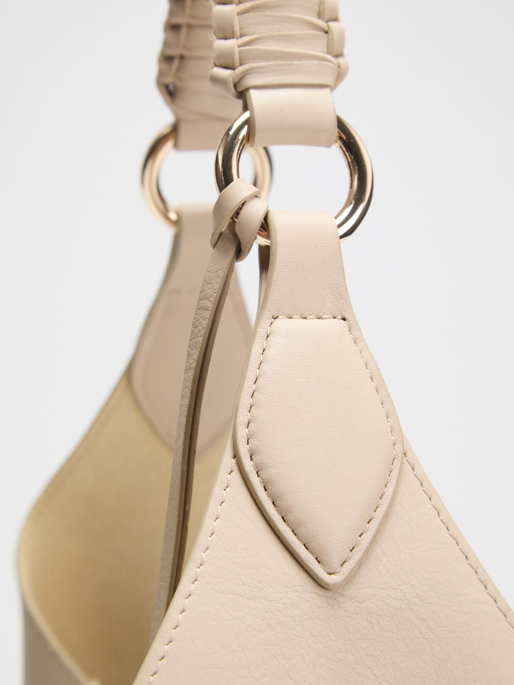 Nina genuine leather hobo bag