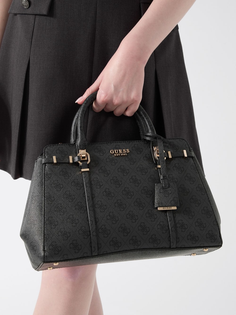 Leona Logo Handbag