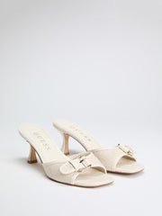 Dista Buckle Kitten Heels