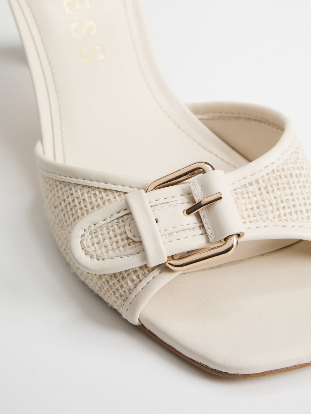 Dista Buckle Kitten Heels