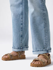 4G Logo Sandals