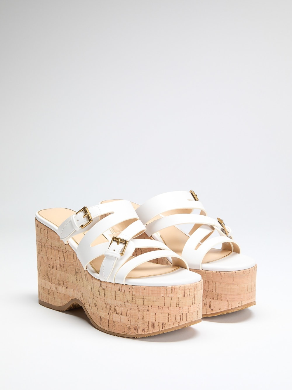 Open toe wedges