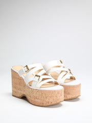 Open toe wedges