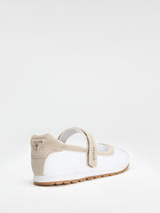 Treece logo ballet pump