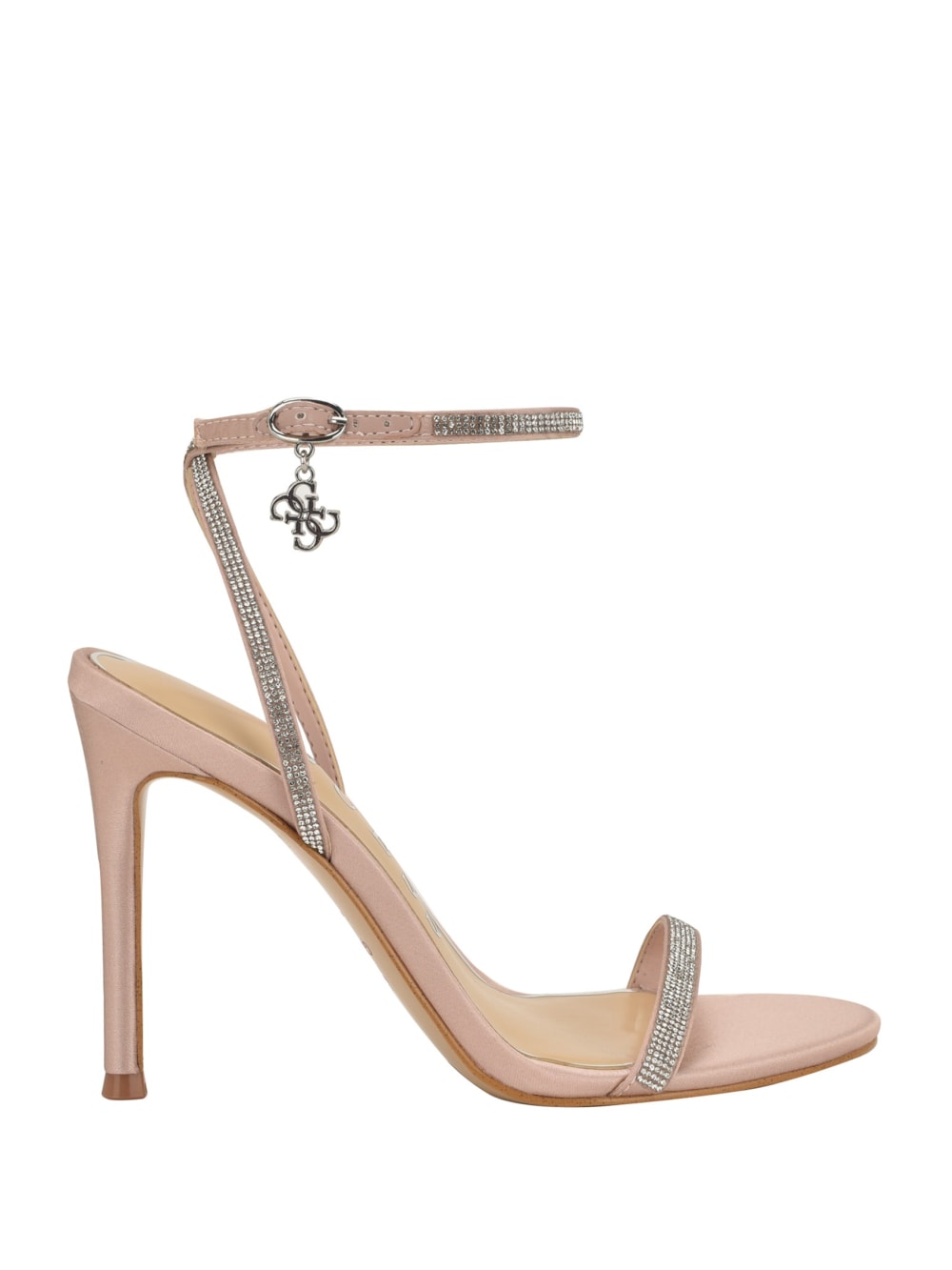 Charmer Rhinestone Charm Heels