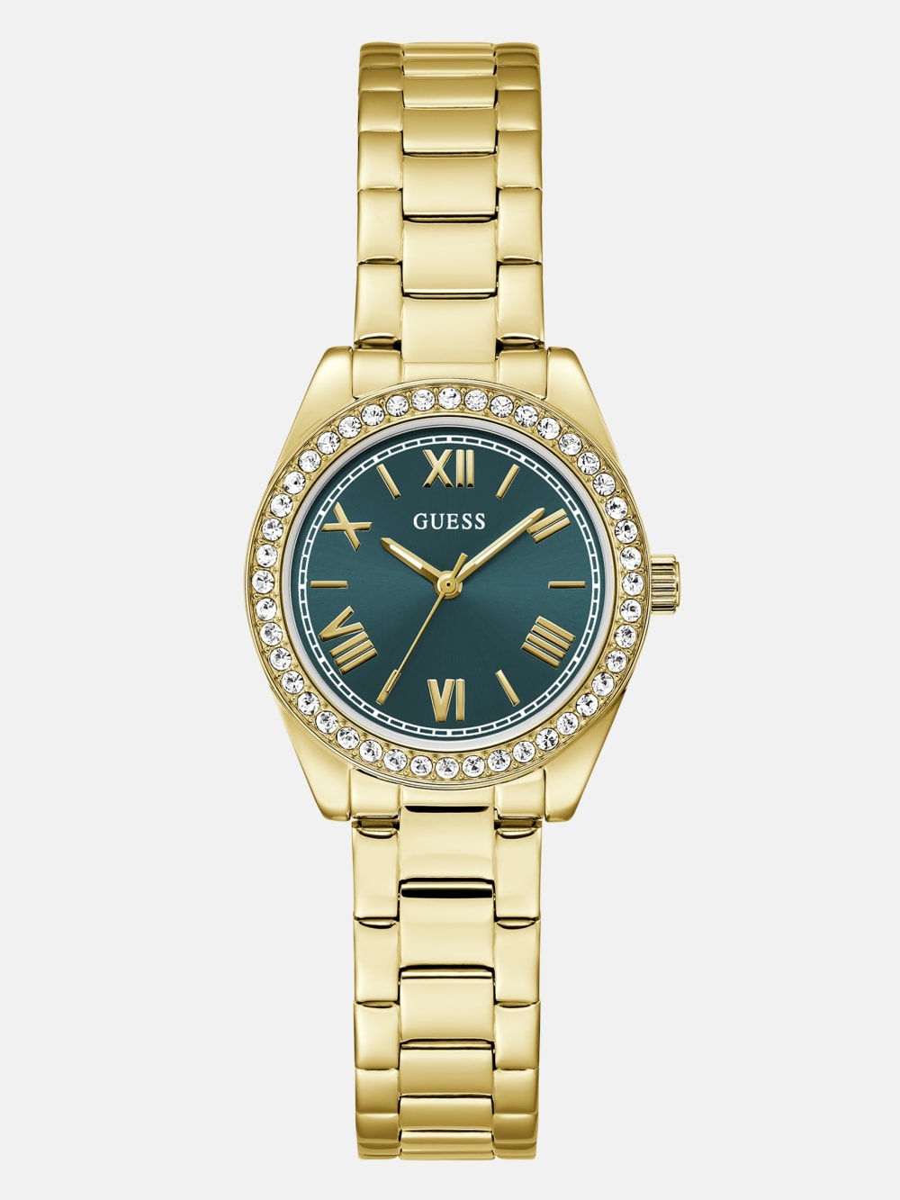 Crystal analogue watch 30 mm