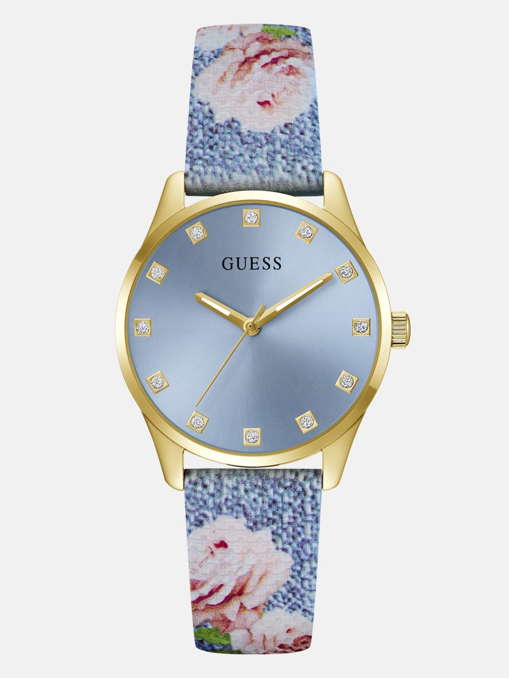 Floral Stainless steel analogue watch 36 mm