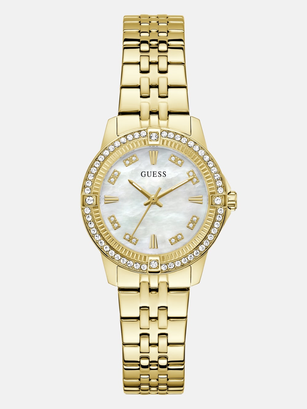 Crystal Stainless Steel analogue watch