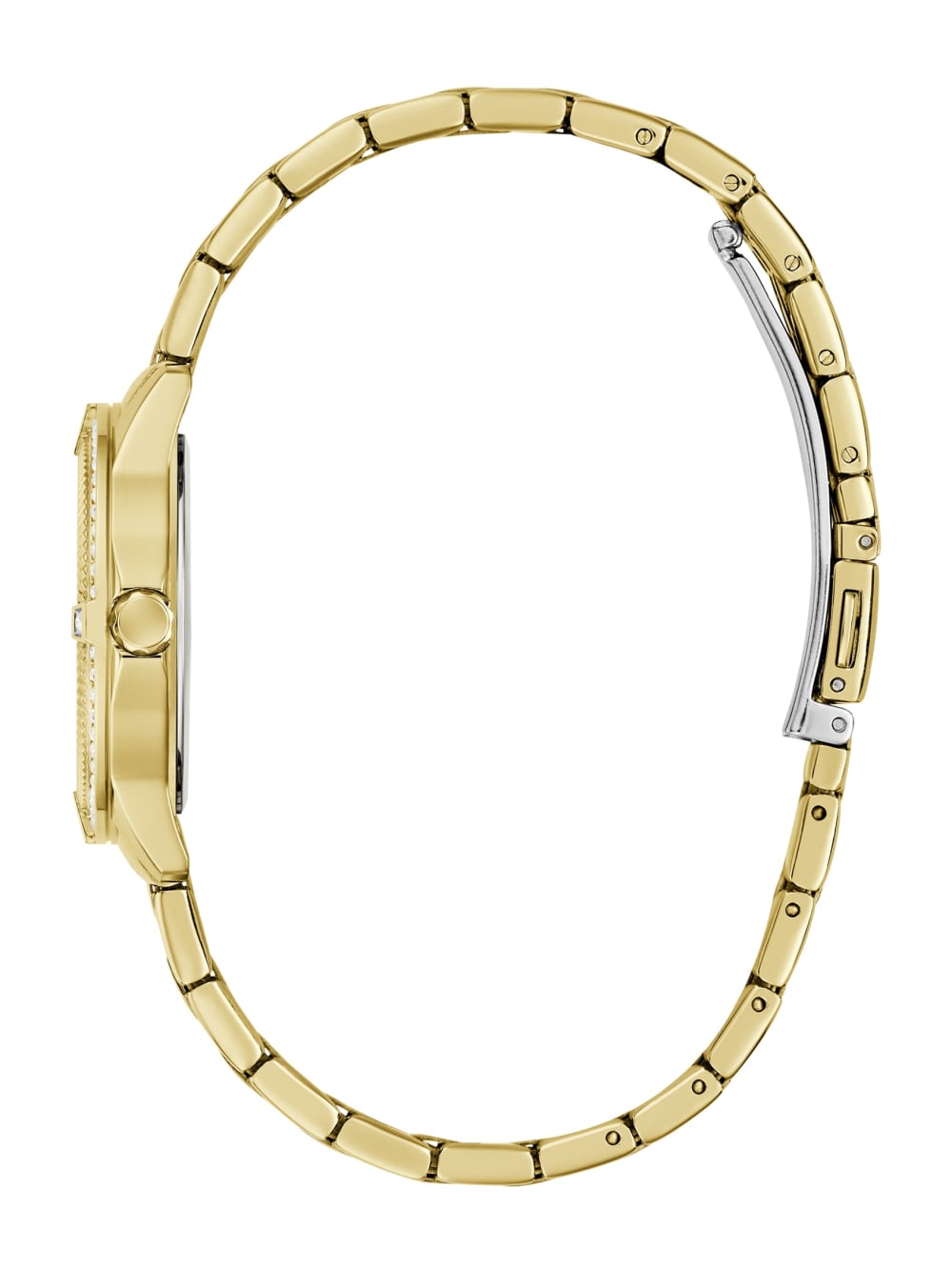 Crystal Stainless Steel analogue watch