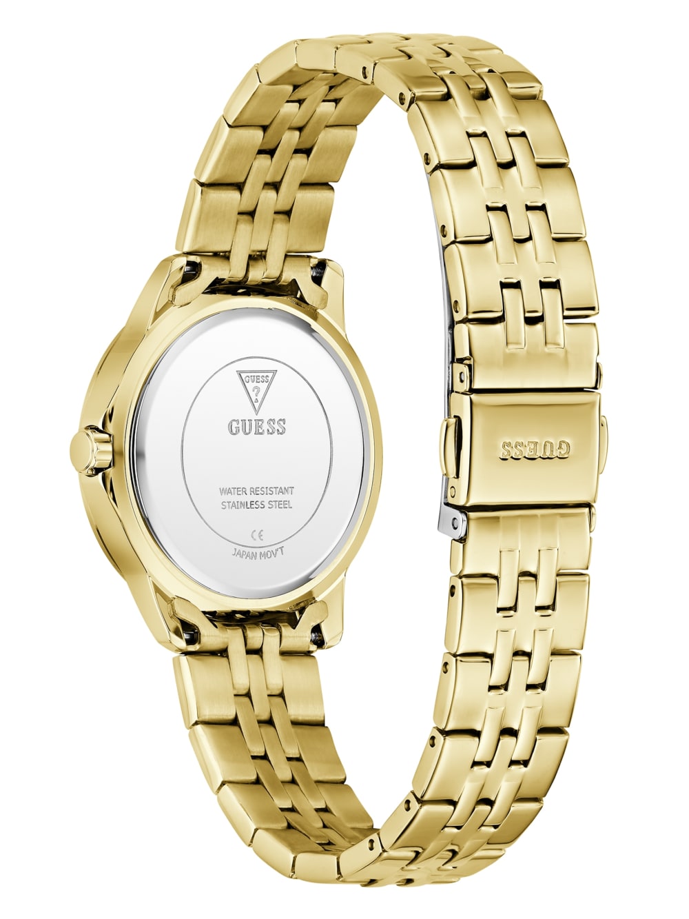 Crystal Stainless Steel analogue watch